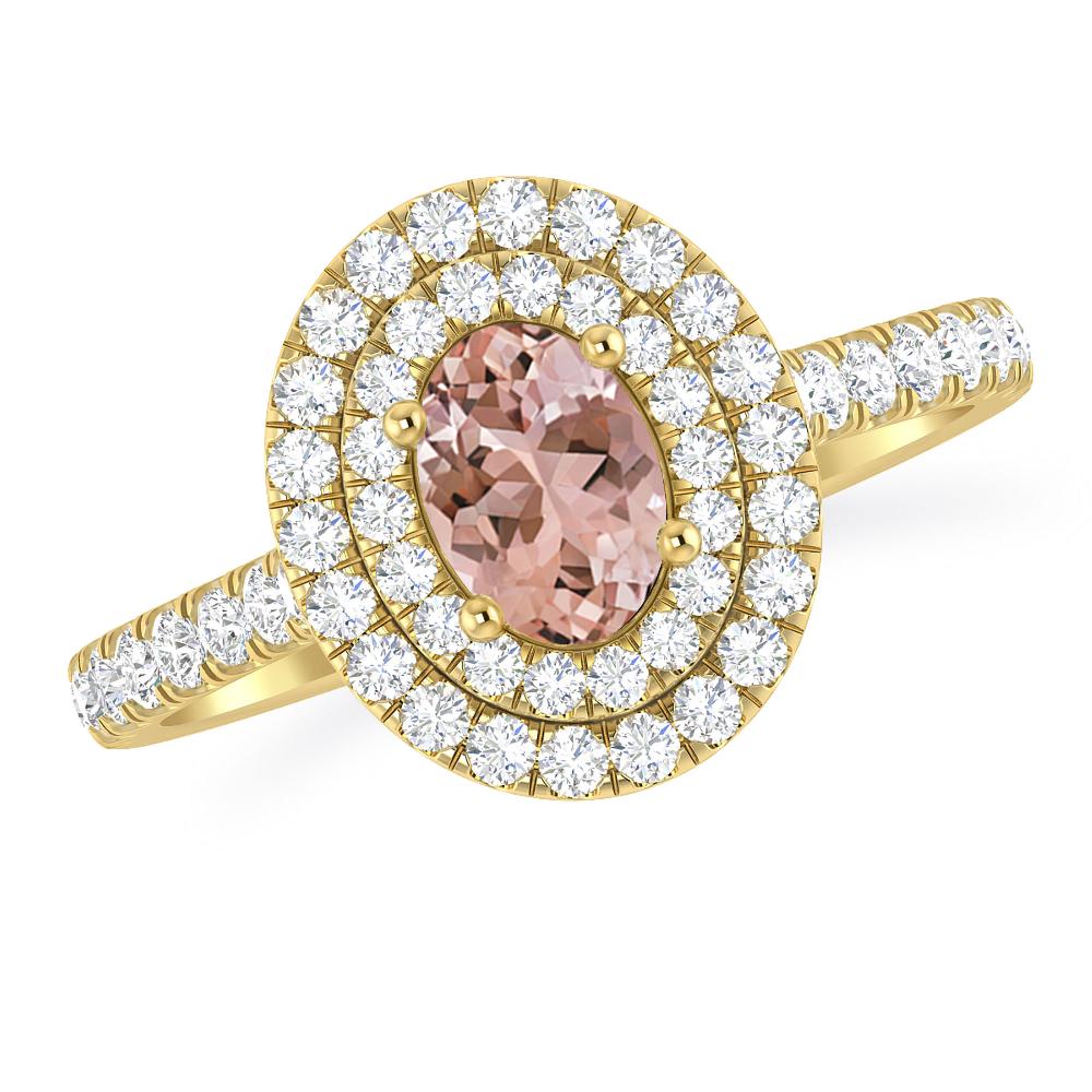 Yellow Gold - Morganite