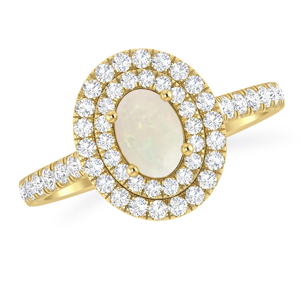 Yellow Gold - Opal