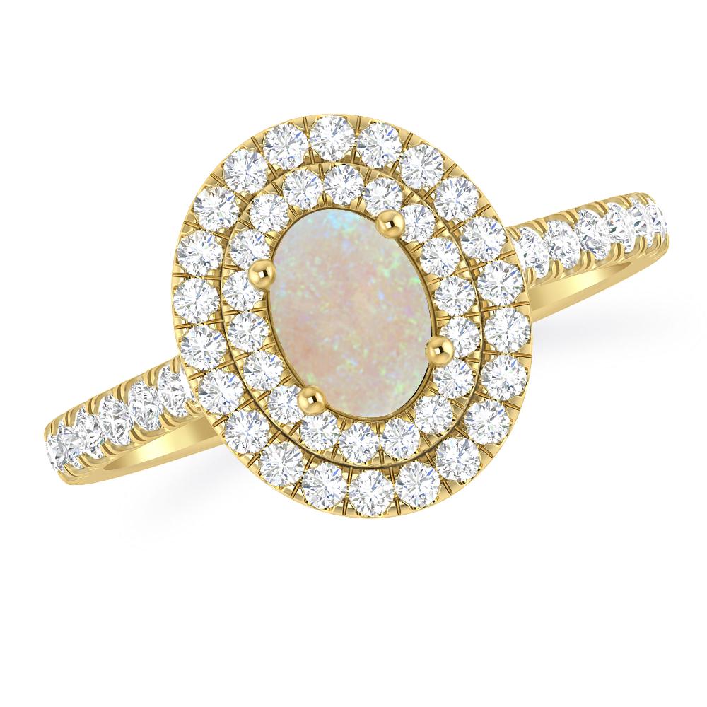 Yellow Gold - Opal