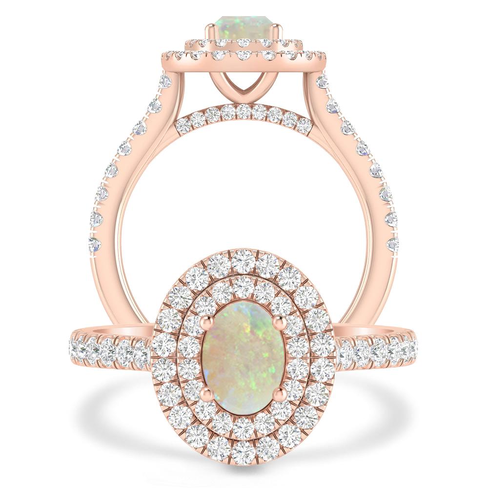 Rose Gold - Opal