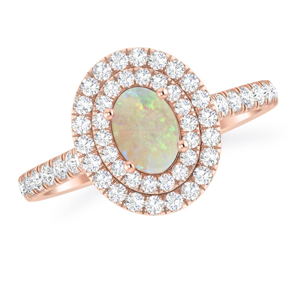 Rose Gold - Opal