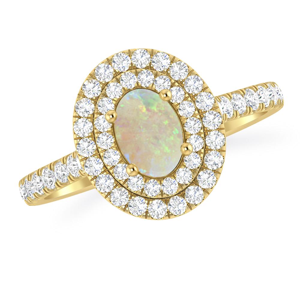 Yellow Gold - Opal