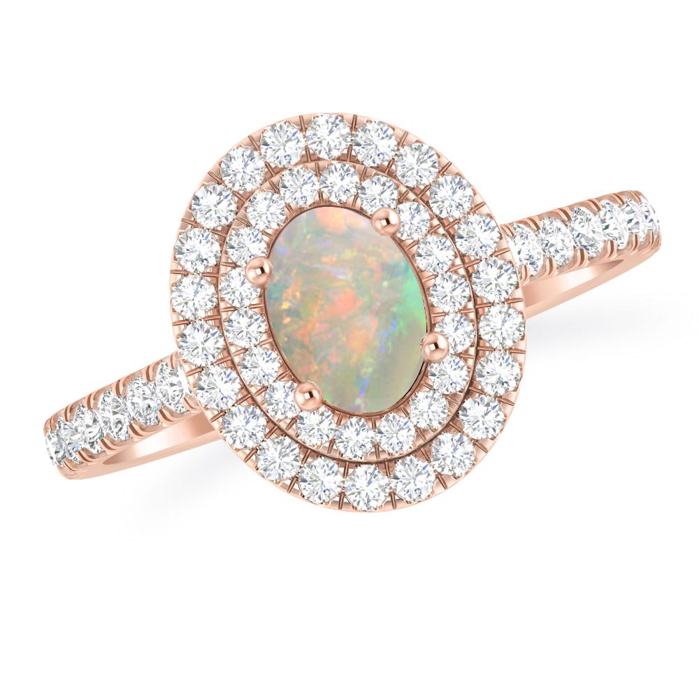 Rose Gold - Opal