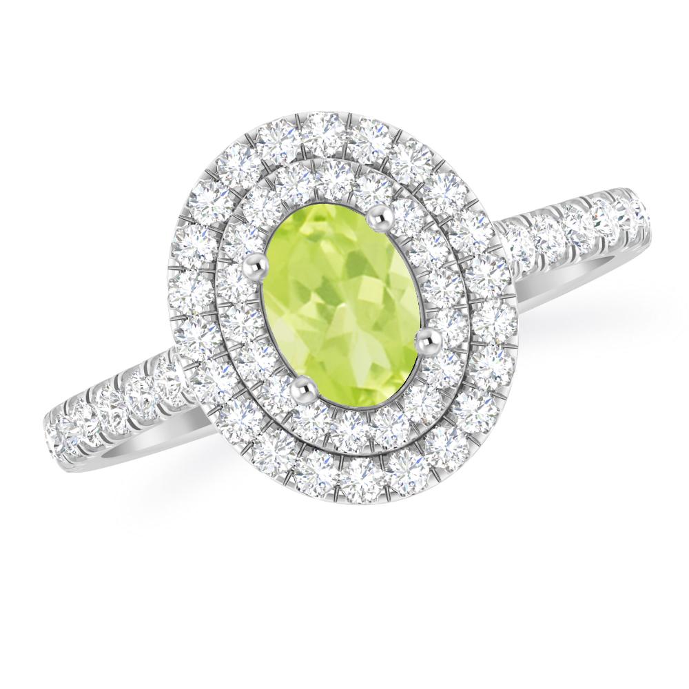 White Gold - Peridot