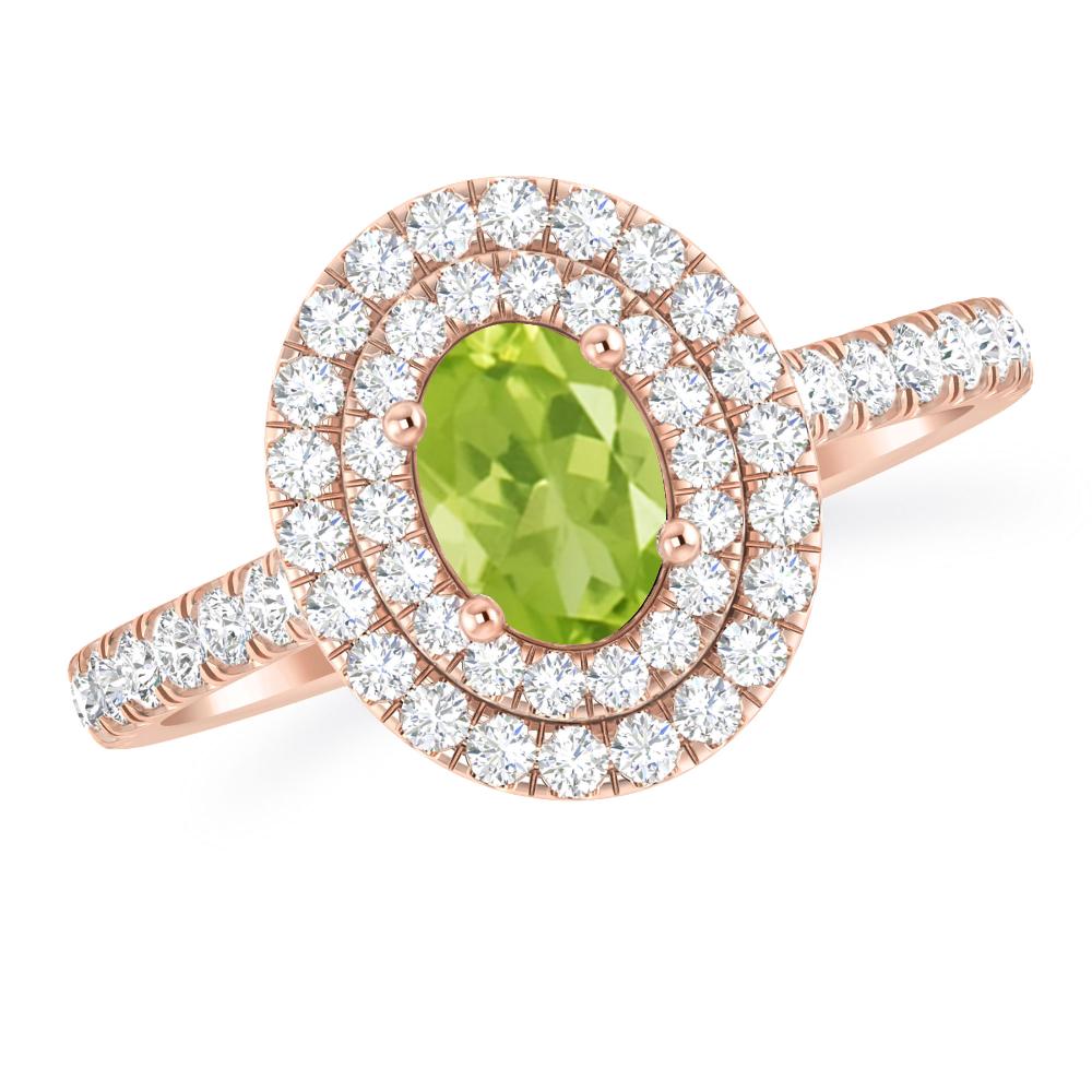 Rose Gold - Peridot