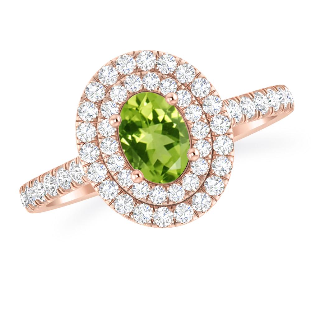 Rose Gold - Peridot