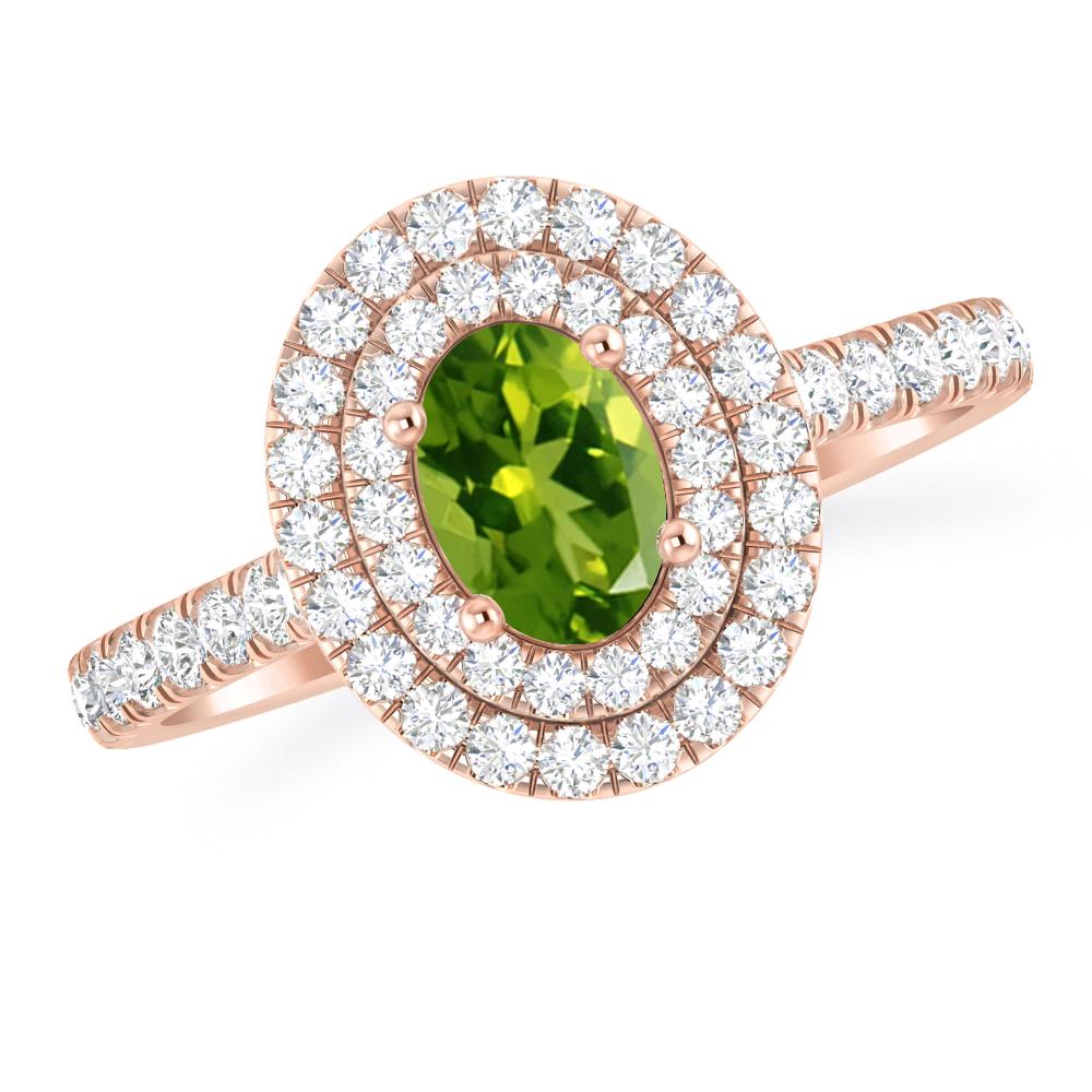 Rose Gold - Peridot