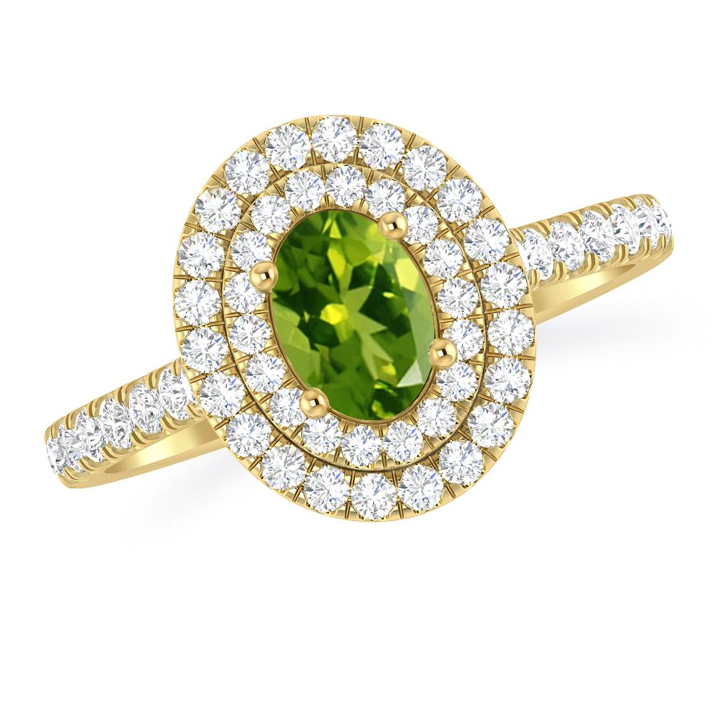 Yellow Gold - Peridot