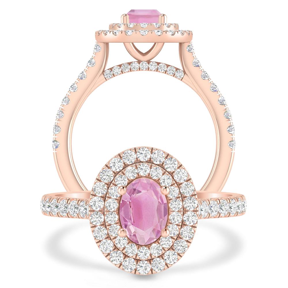 Rose Gold - Pink Tourmaline