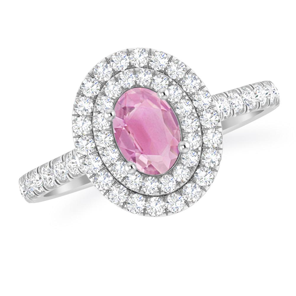 White Gold - Pink Tourmaline