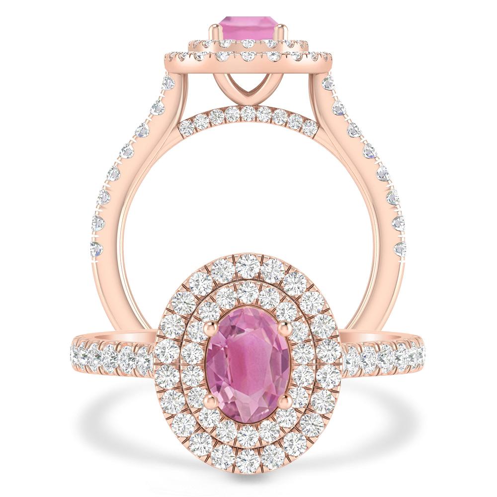 Rose Gold - Pink Tourmaline