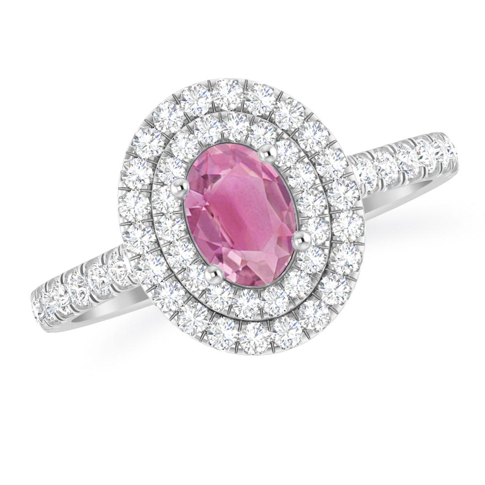 White Gold - Pink Tourmaline