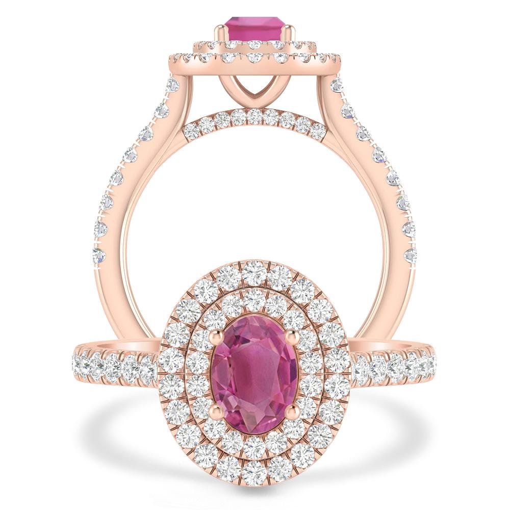 Rose Gold - Pink Tourmaline