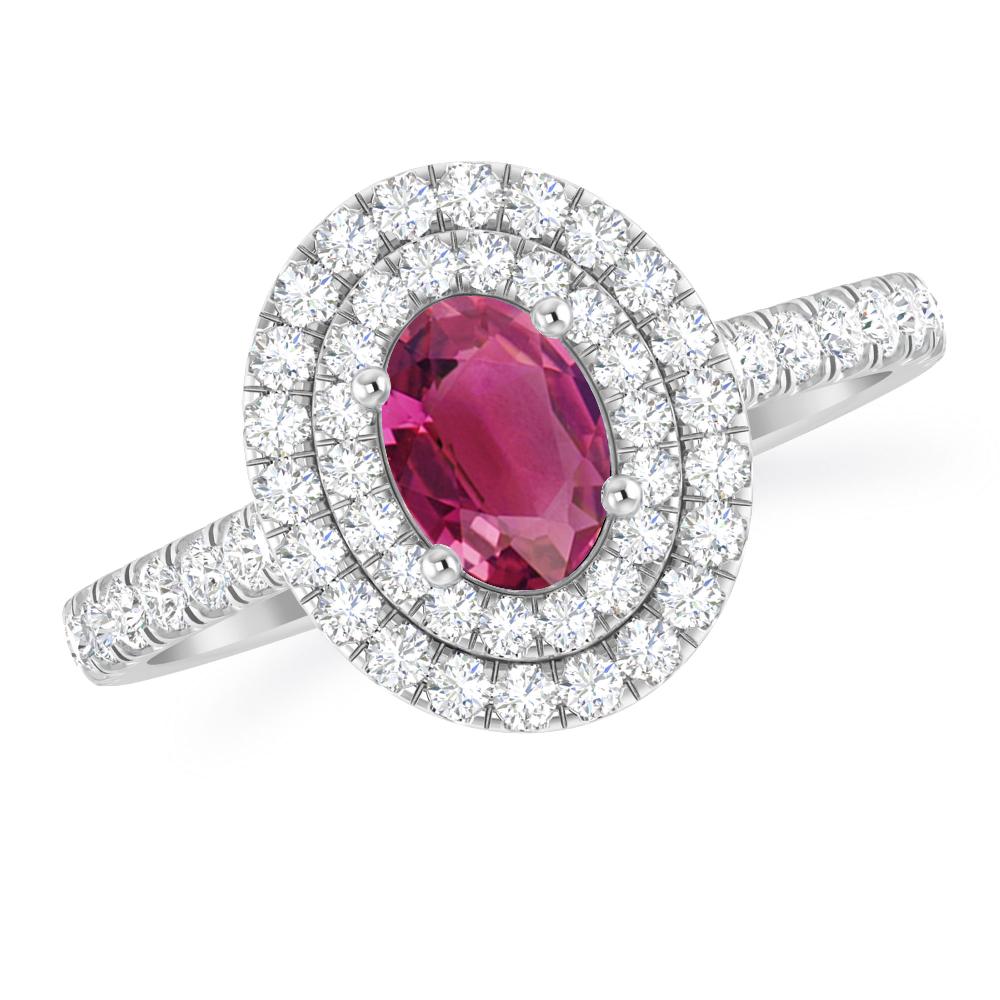 White Gold - Pink Tourmaline