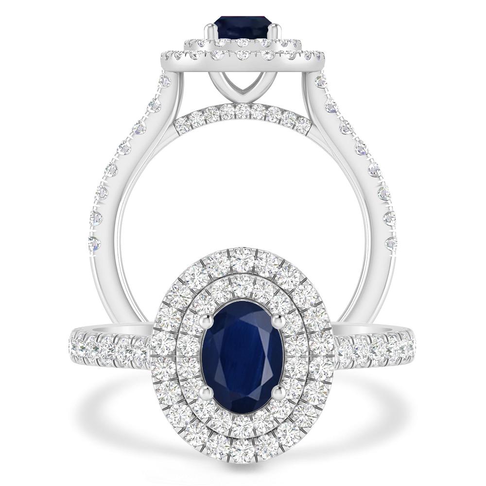 White Gold - Sapphire