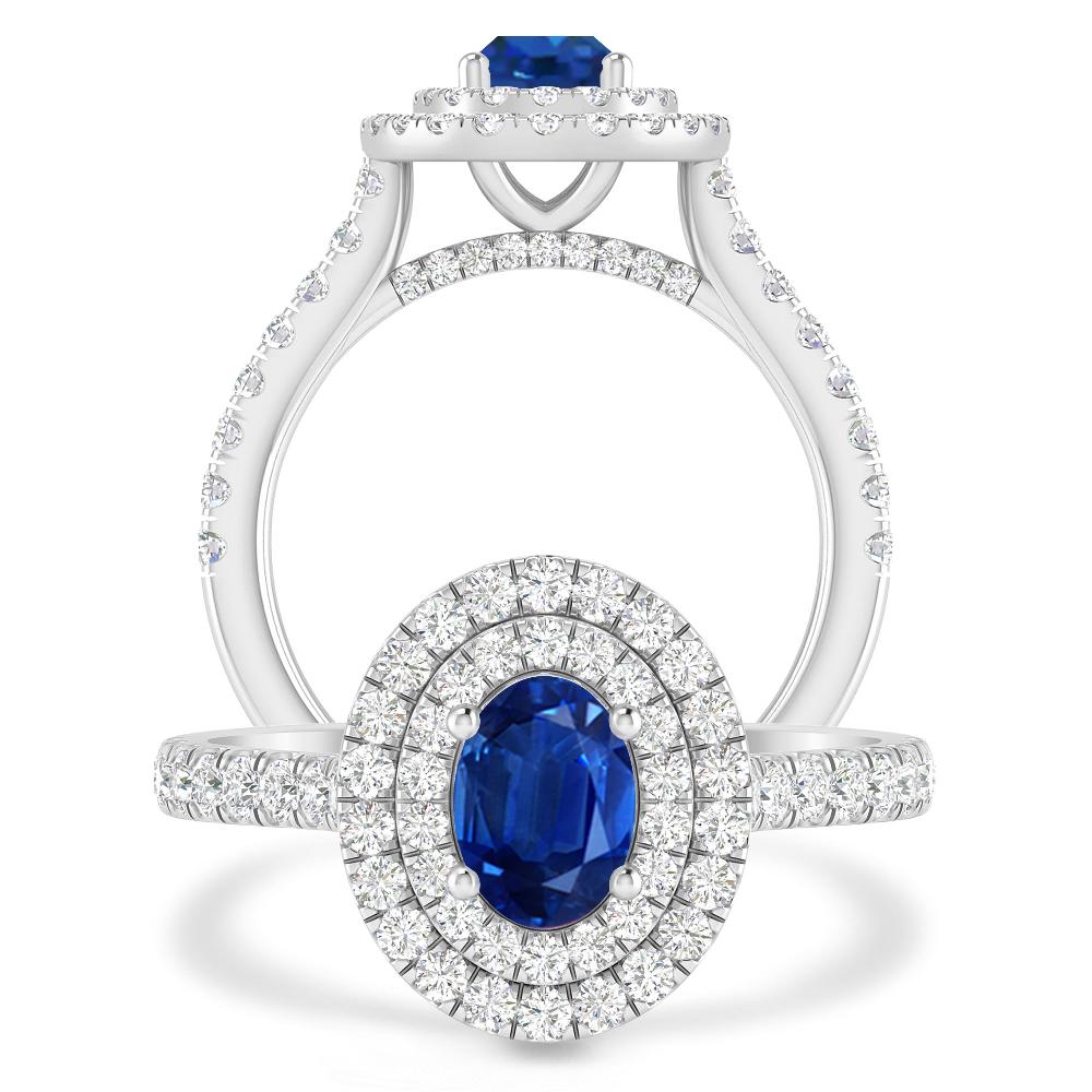 White Gold - Sapphire