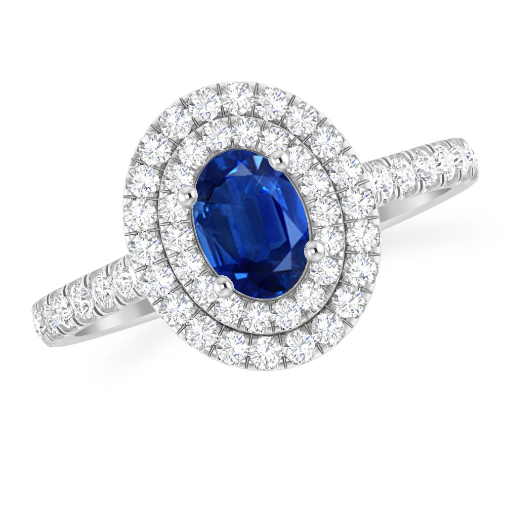 White Gold - Sapphire