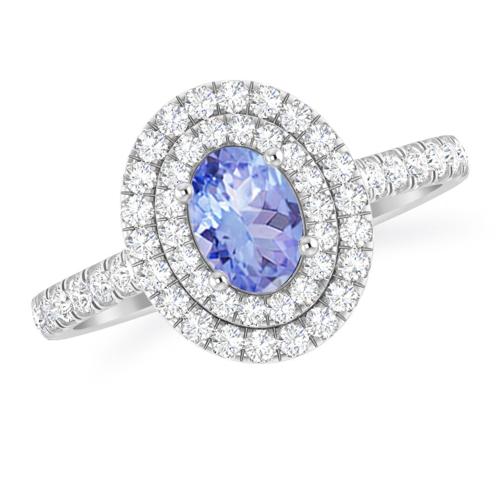 White Gold - Tanzanite