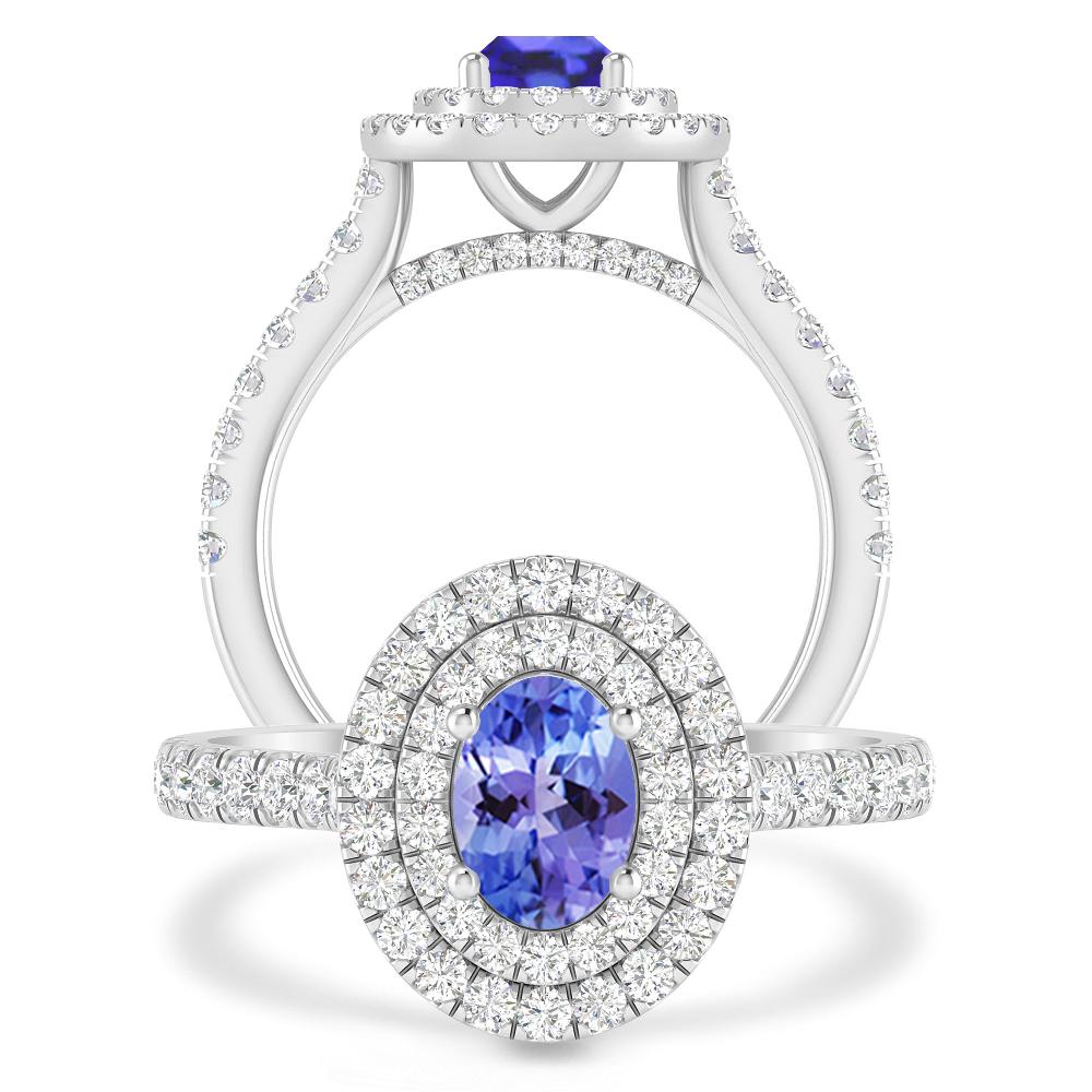 White Gold - Tanzanite