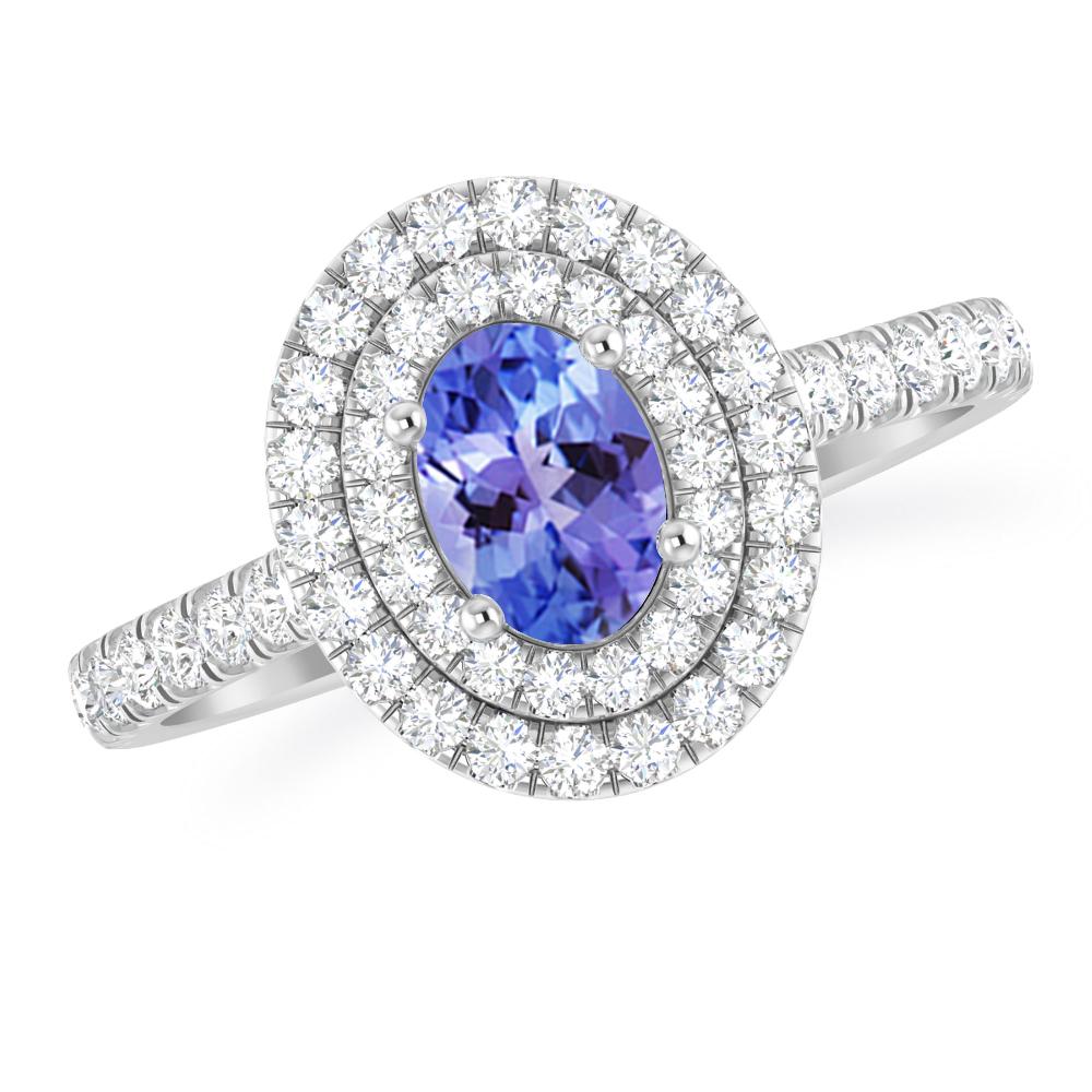 White Gold - Tanzanite