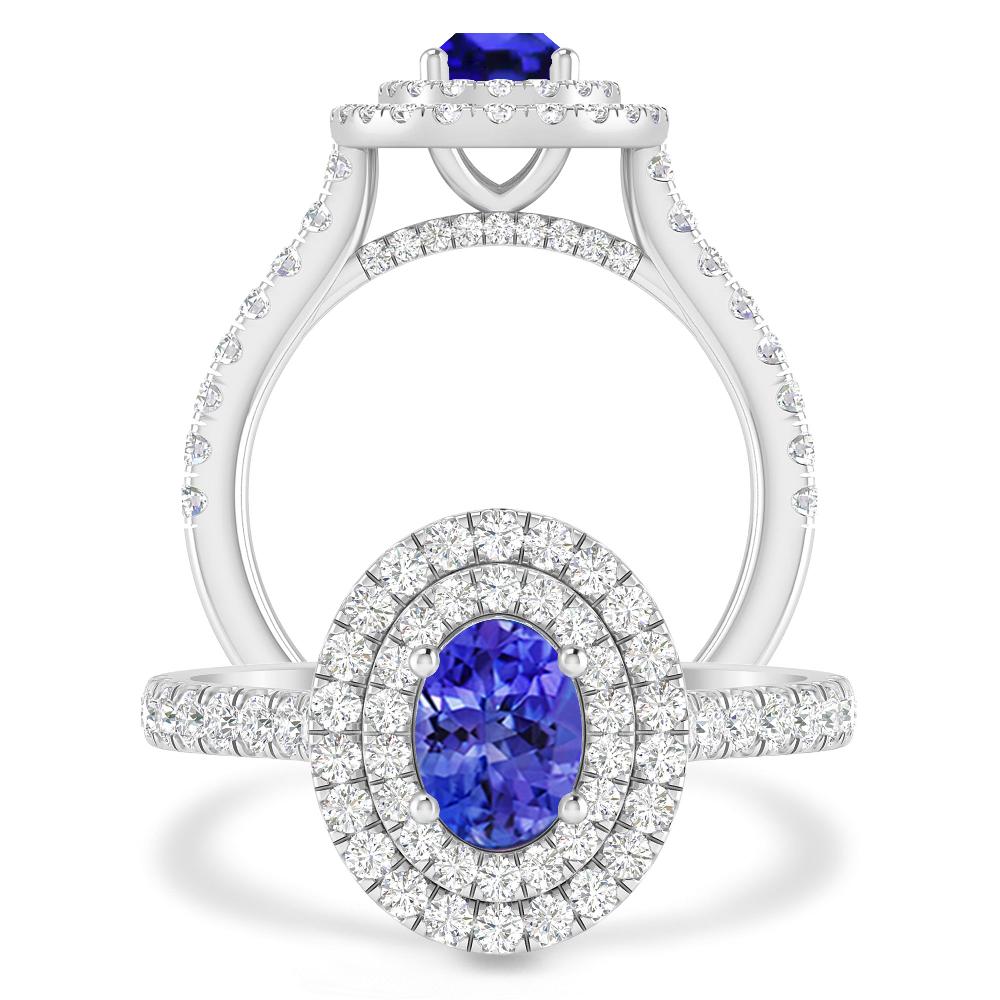 White Gold - Tanzanite