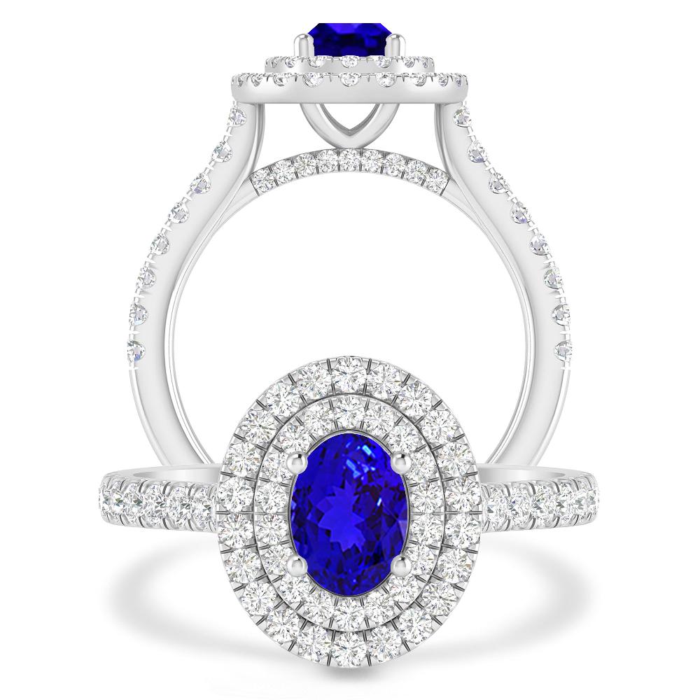 White Gold - Tanzanite