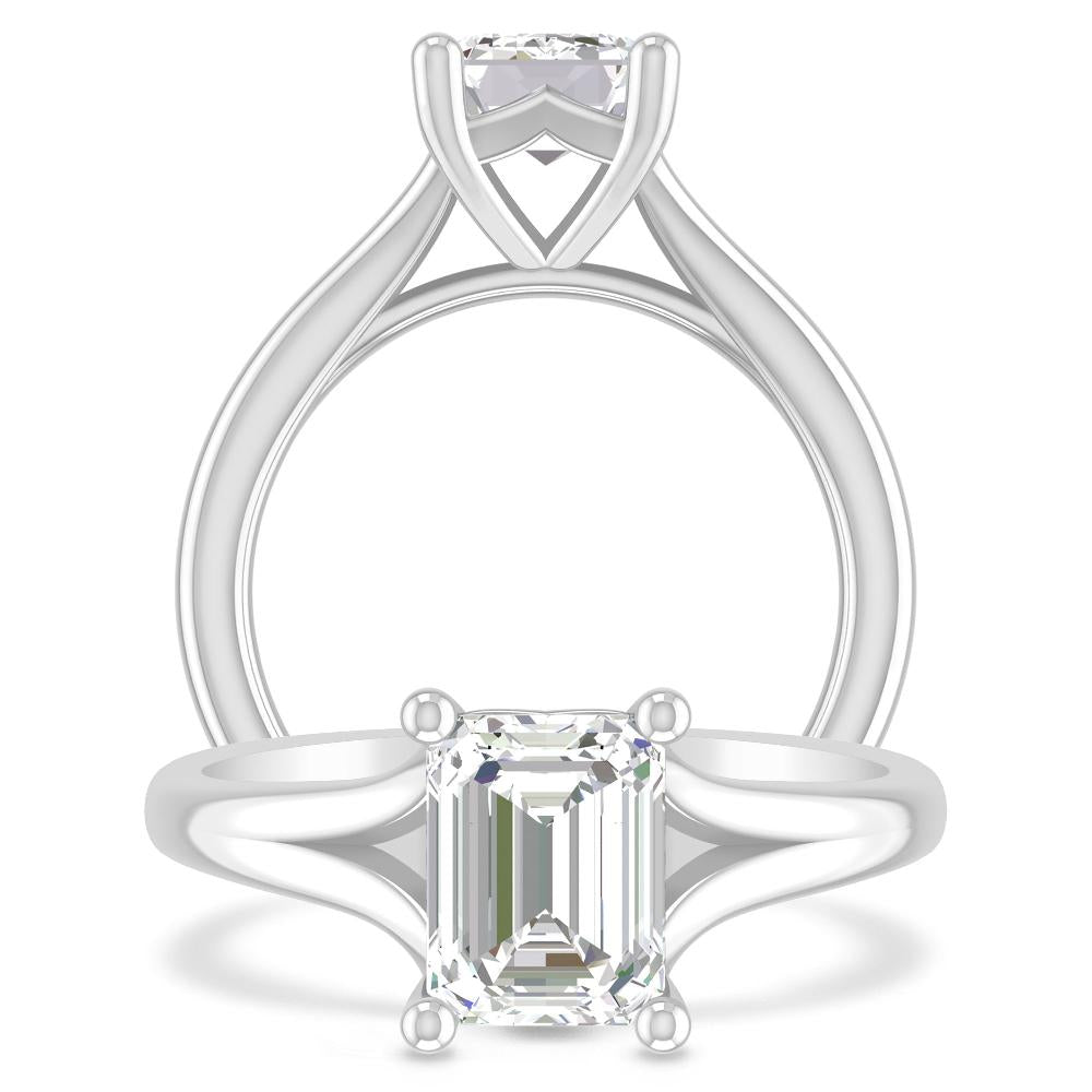 White Gold - Emerald