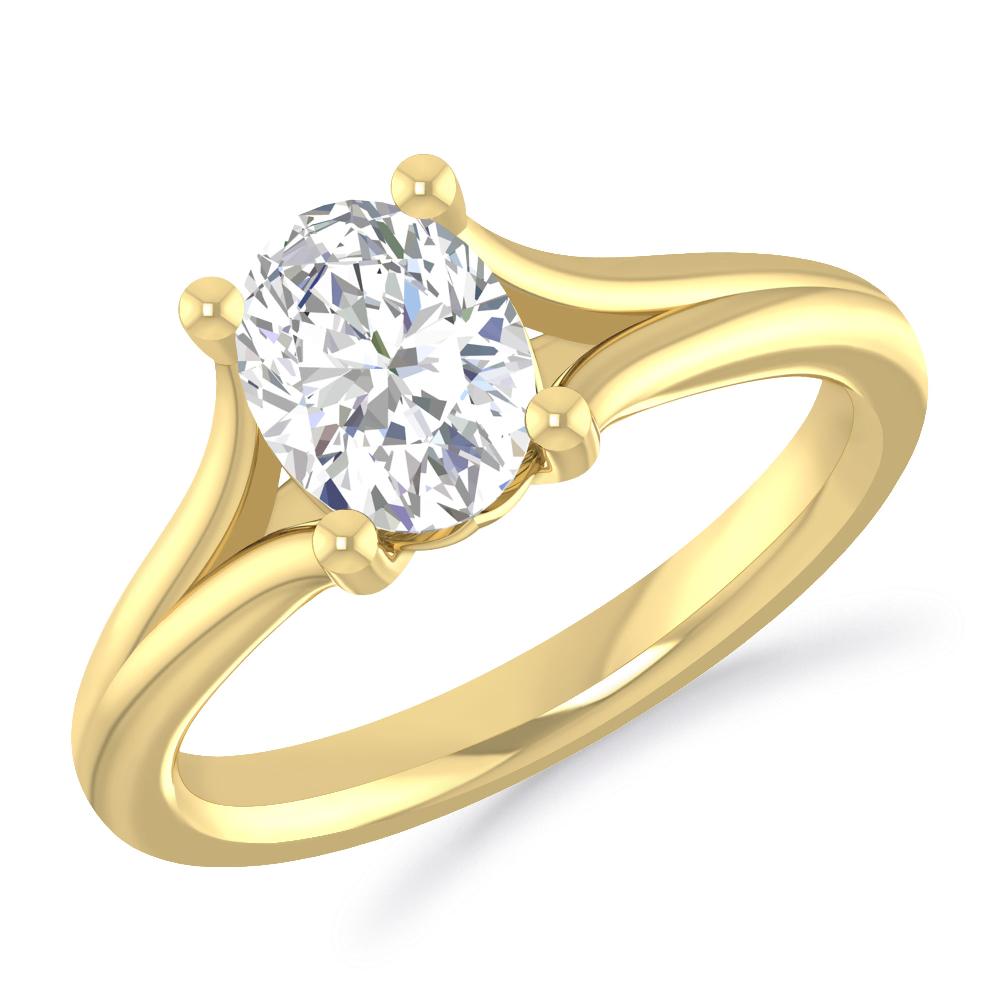 Yellow Gold - Oval