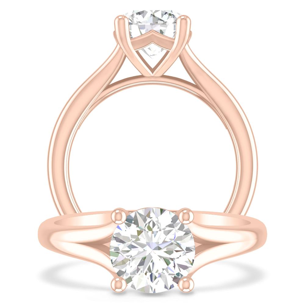 Rose Gold - Round