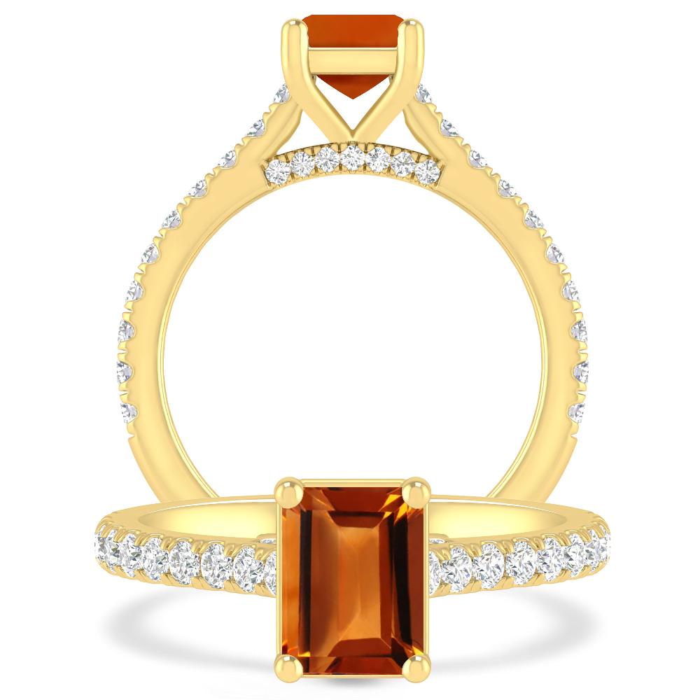 Yellow Gold - Citrine