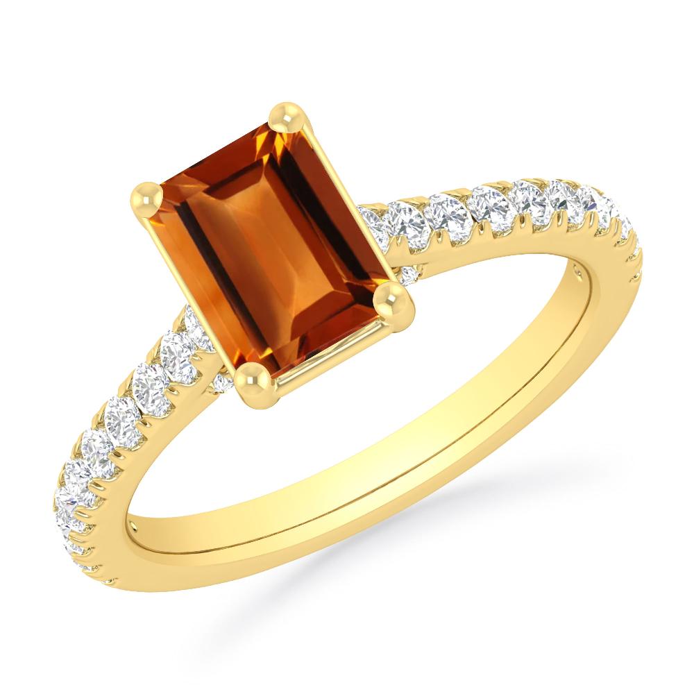 Yellow Gold - Citrine