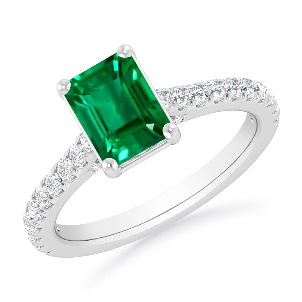 White Gold - Emerald