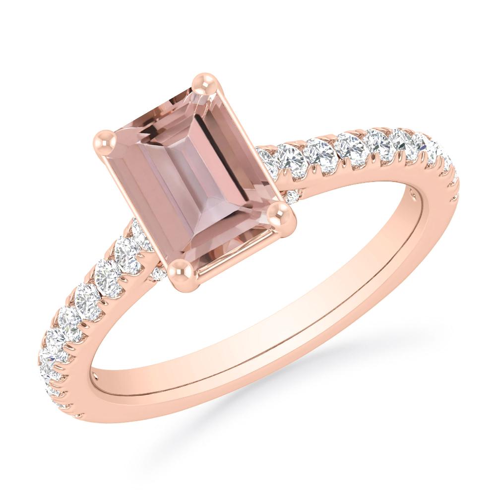 Rose Gold - Morganite