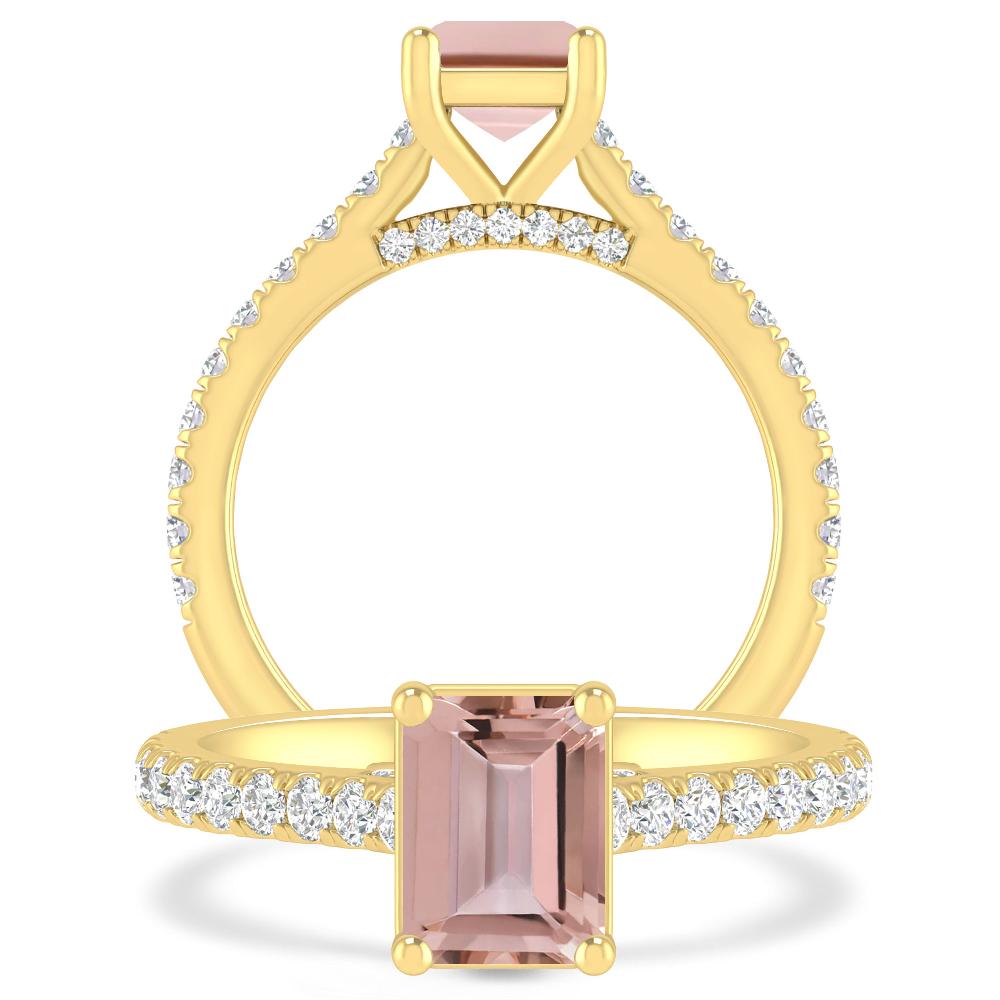 Yellow Gold - Morganite