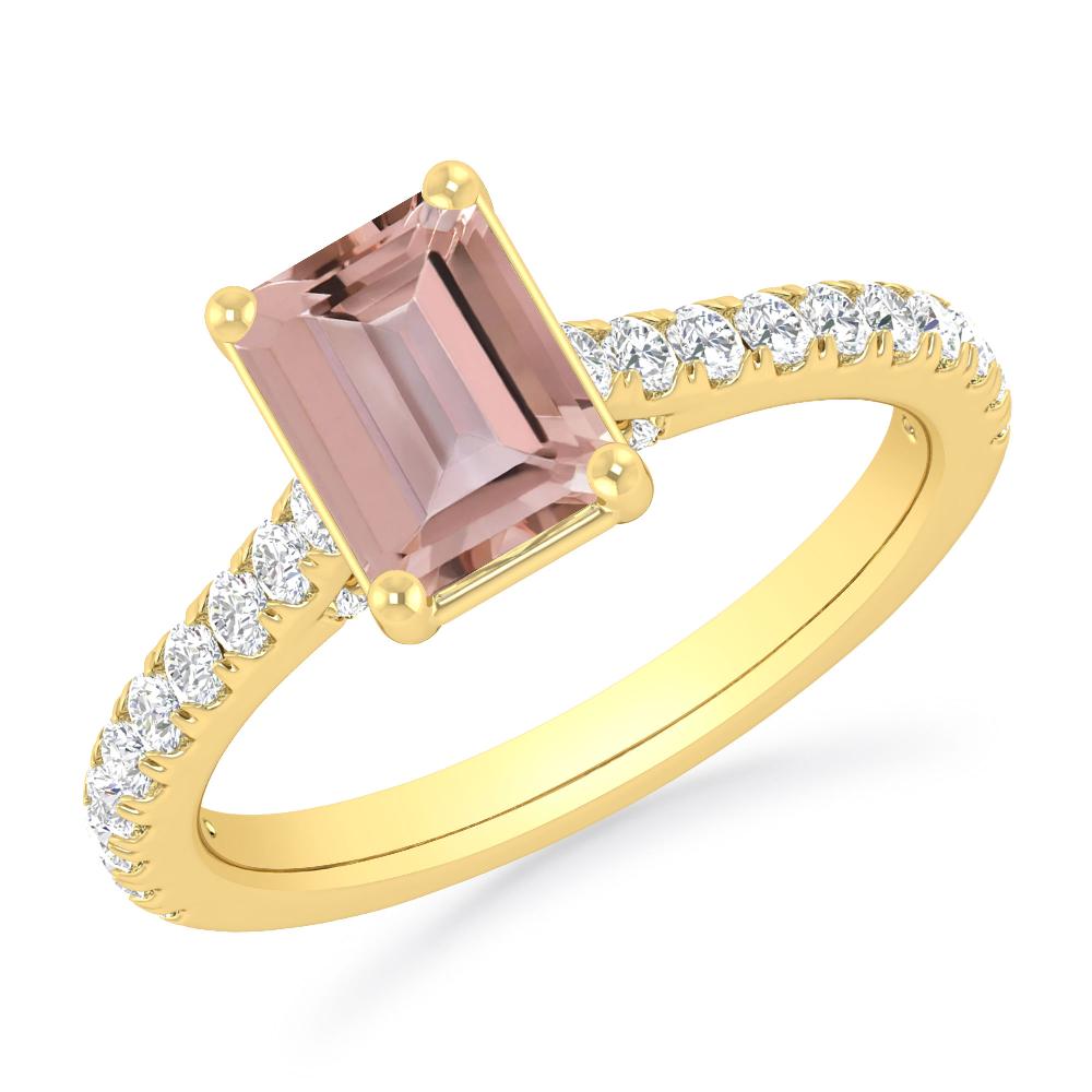 Yellow Gold - Morganite