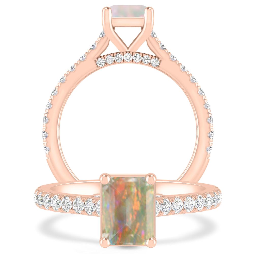 Rose Gold - Opal