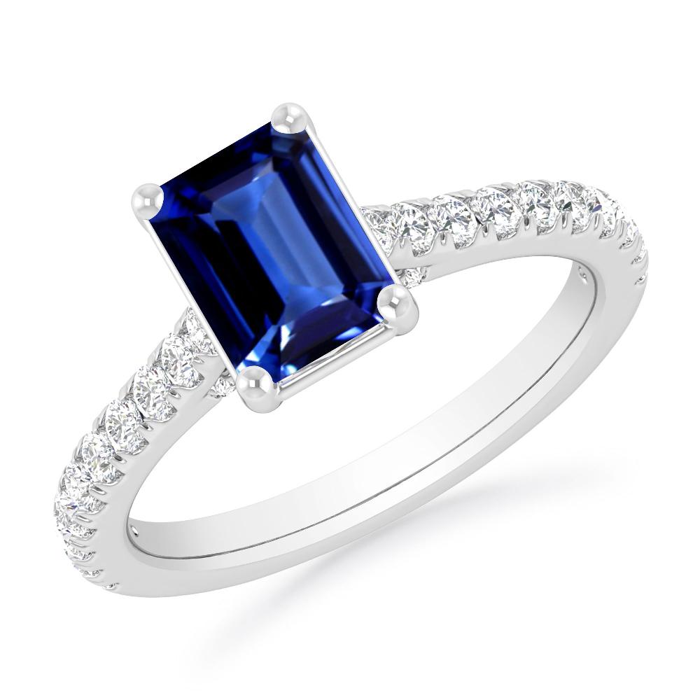 White Gold - Sapphire