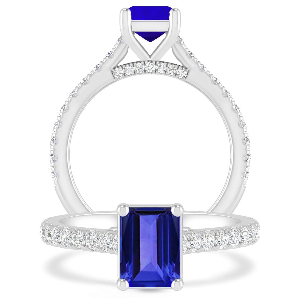 White Gold - Tanzanite