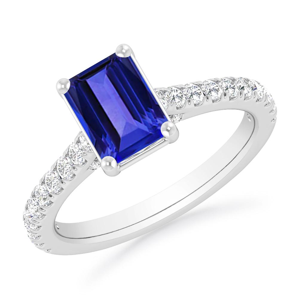 White Gold - Tanzanite