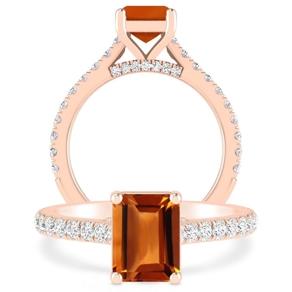 Rose Gold - Citrine