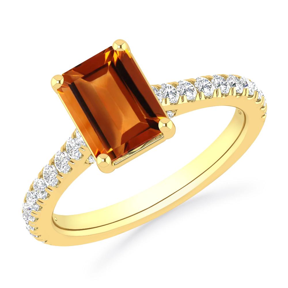 Yellow Gold - Citrine