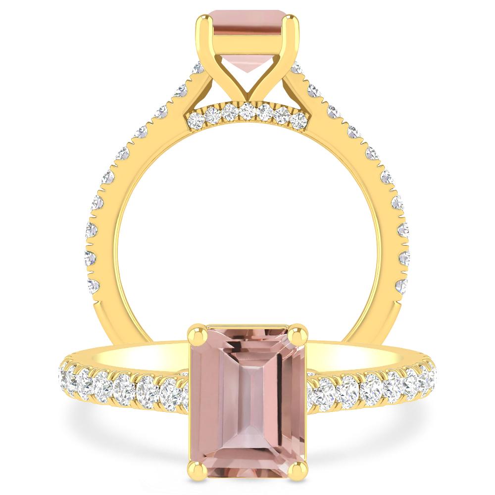 Yellow Gold - Morganite