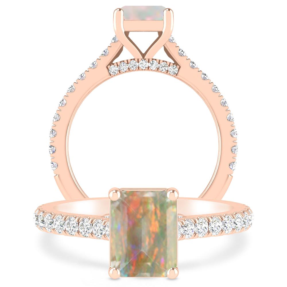 Rose Gold - Opal