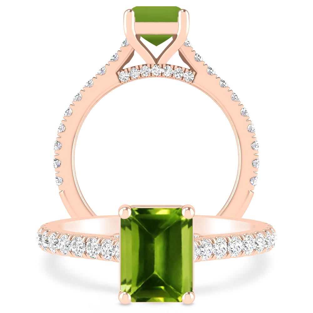 Rose Gold - Peridot