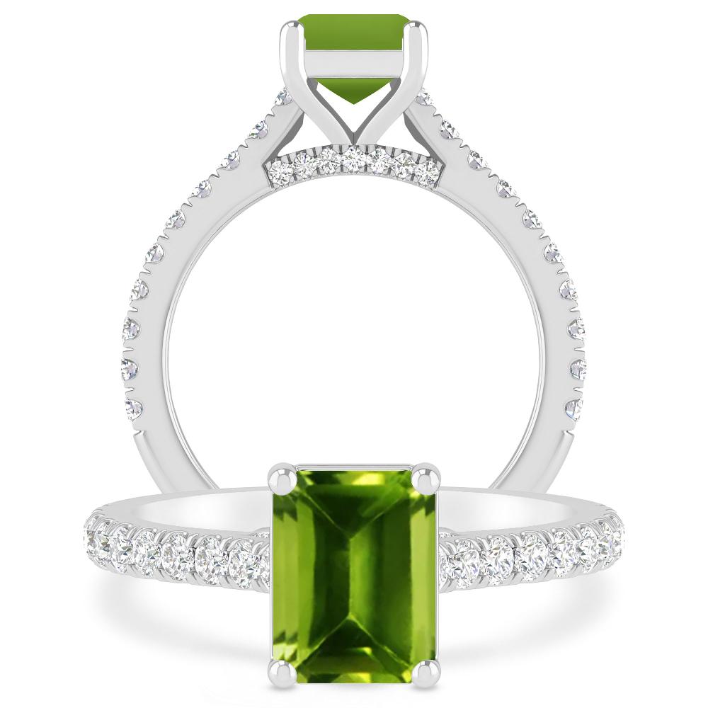 White Gold - Peridot