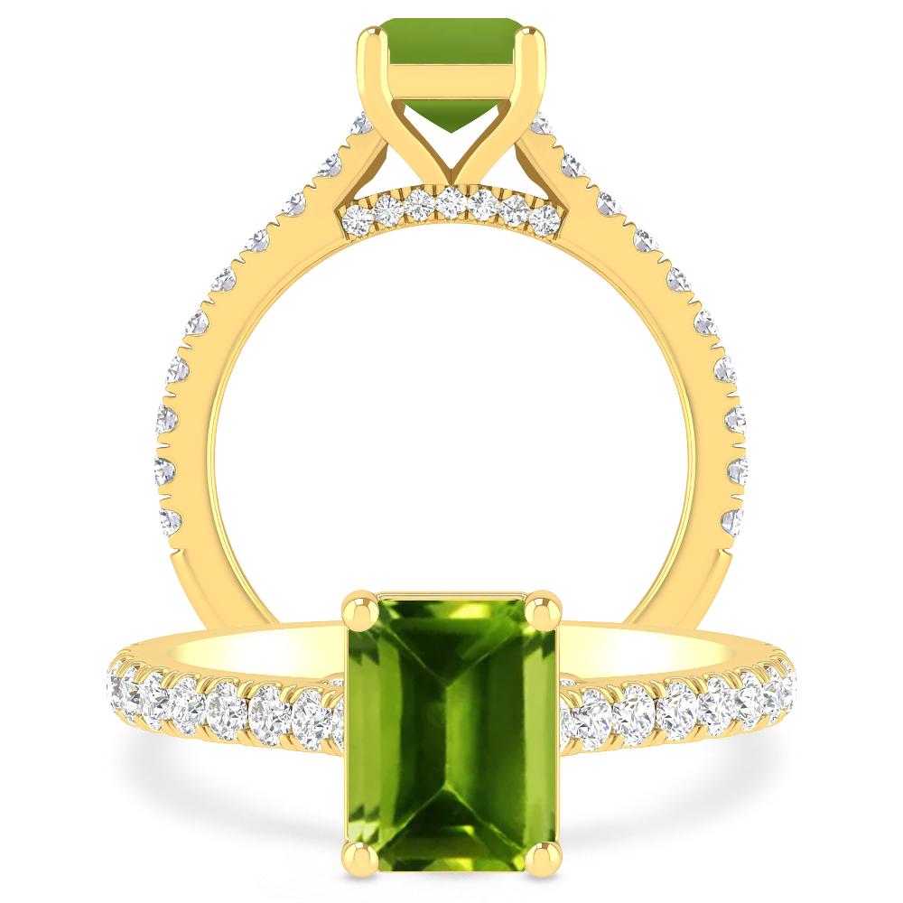 Yellow Gold - Peridot