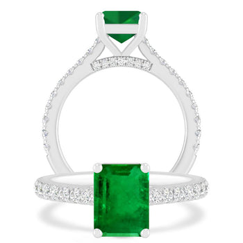 White Gold - Emerald