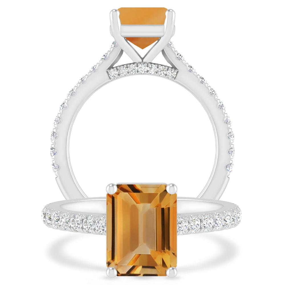 White Gold - Citrine