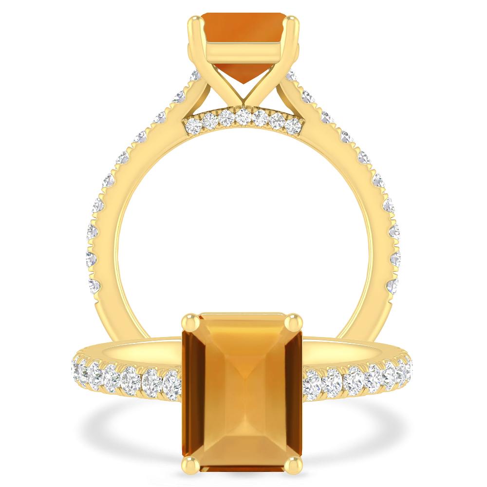 Yellow Gold - Citrine