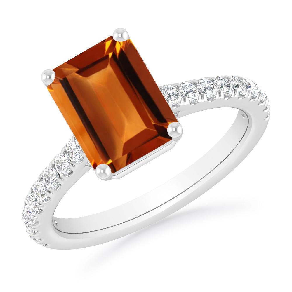 White Gold - Citrine